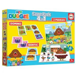 Puzzle 4 games in 1 Educa Hey Duggee image-0