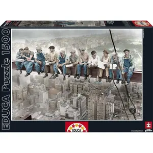 1500 piece puzzle Educa Almuerzo New York image-0