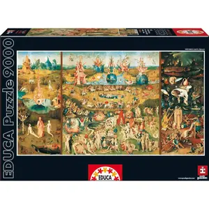 Puzzle de 9000 pièces Educa Jardín Delicias