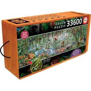 Puzzle de 33600 pièces Educa Vida Salvaje image-1
