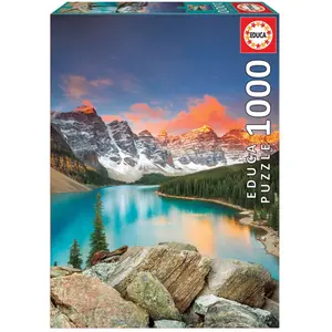 1000 piece puzzle Educa Lago Moraine image-0
