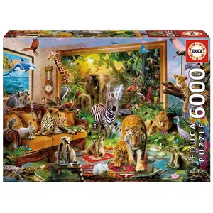 Puzzle de 6000 peças Educa Entra Habitación image-0