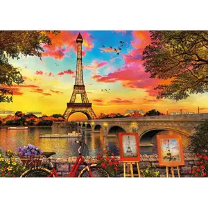 3000-piece puzzle Educa París Puesta Sol image-1