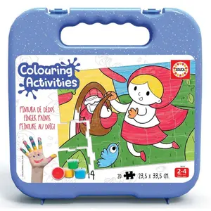 Coloring puzzle Educa Le Petit Chaperon Rouge image-0