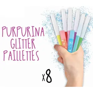 Glitter coloring puzzle Educa Sirènes image-1