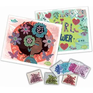 Creative activities box with glitter Educa image-1