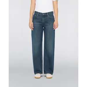 Jeans dritti vita bassa donna Edwin Lexie image-1