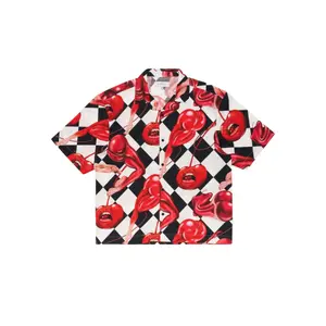 Shirt Edwin Miki Kim Cherry