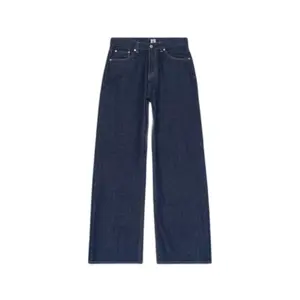 Jeans Wide Leg con cuciture a contrasto donna Edwin Olivia
