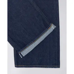 Jeans Wide Leg con cuciture a contrasto donna Edwin Olivia image-3