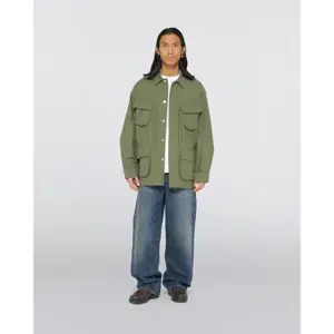 Långärmad overshirt Edwin Jungle image-3