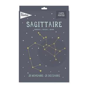 Sagittarius Zodiac Poster EFK France image-1