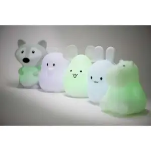 USB næsehorn natlampe i silikone EFK France image-4