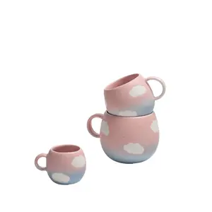 Tazza media Egg Back Home Cloud Sunset image-0