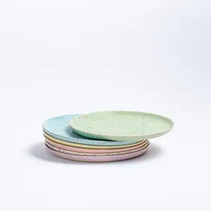 Salad plate Egg Back Home New Party (x6) image-1