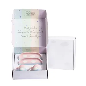 Conjunto de taza de espresso y mini bandeja Egg Back Home Cloud Sunset (x4) image-0
