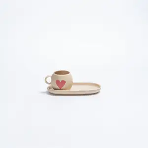 kávový hrnek Egg Back Home Cozy Hearts Limited Edition Stoneware Espresso image-1