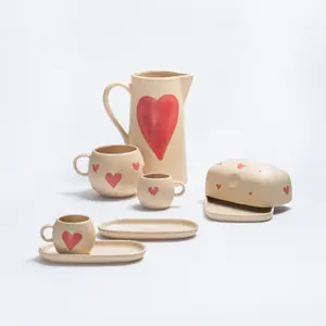 kávový hrnek Egg Back Home Cozy Hearts Limited Edition Stoneware Espresso image-2