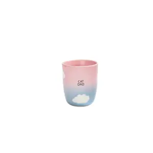 Mok Egg Back Home Cloud Sunset Cat Dad Medium image-0