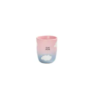 Tasse Egg Back Home Cloud Sunset Dog Mom Medium image-0