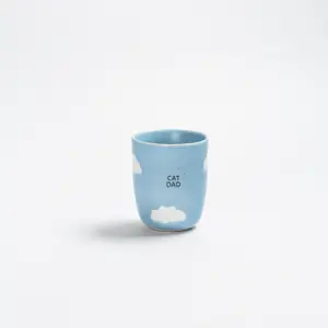 Mug Egg Back Home Cloud Cat Mom & Dad Medium (x2) image-1