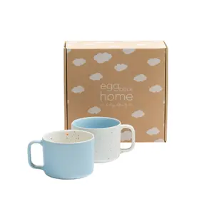 Tasse Egg Back Home Breeze Party In/Out Stoneware (x2) image-0