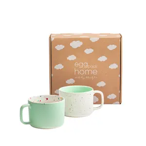 Tazza Egg Back Home Breeze Party In/Out Stoneware (x2) image-0