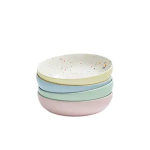 Pasta bordje Egg Back Home Breeze Party In Stoneware (x4) image-0