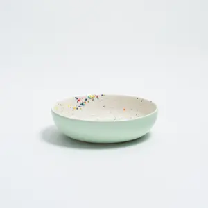 Pasta bordje Egg Back Home Breeze Party In Stoneware (x4) image-3