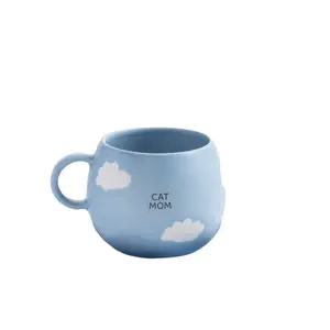 Mug Egg Back Home Cloud Cat Mom image-0