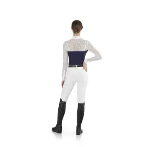 Camisa de competição de equitação com mangas compridas para mulher Ego 7 Florentine image-3