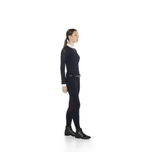 Damskie spodnie jeździeckie z lejem kolanowym Ego 7 Jumping GI Breech image-2