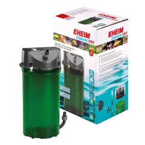 Außenfilter für Aquarien mit Filtermaterialien und Hähnen Eheim