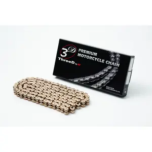 Qx2-Ring Motorcycle Transmission Chain Quick Link Riveter EK Chain 520 Z/3D