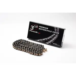 Chaîne moto de transmission joints Qx2-Ring attache à riveter EK Chain 520 Z/3D