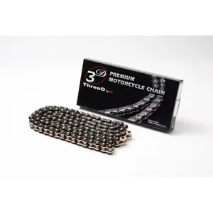 Chaîne Motorradübertragung Qx2-Ring mit Nietverbindung EK Chain 525 Z/3D