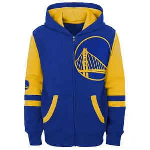 Children's zip-up hoodie Golden State Warriors Fleece image-2