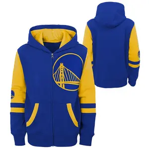 Children's zip-up hoodie Golden State Warriors Fleece image-1