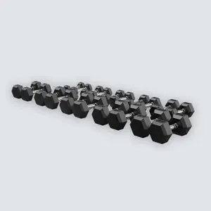 Hexagonal dumbbells Ekkam 5 kg image-2
