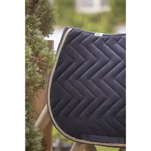 Velvet saddle pad for horses Ekkia image-6