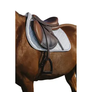 Satteldecke für Pferde aus Samt Riding World image-1