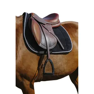 Satteldecke für Pferde Riding World Corduroy image-1