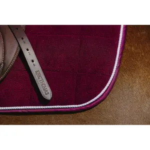 Saddle pad for horses Riding World Corduroy image-3