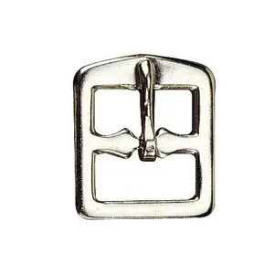 Nickel-plated steel stirrup leather buckle Ekkia image-0