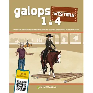 Boek Pénélope Galops Western 1 à 4 Editions LAVAUZELLE