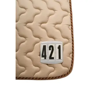 3-digit starting horse number holder with hook and loop fastener Ekkia image-0