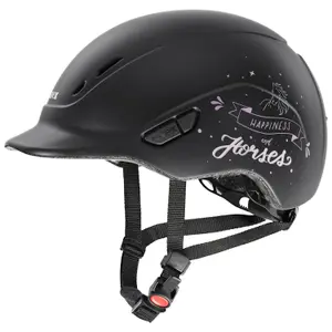 Horsena Riding Helmet Uvex Kidoxx Happy Horse image-0