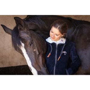 Women's zip-up riding sweatshirt Ekkia Emy Velvet image-3