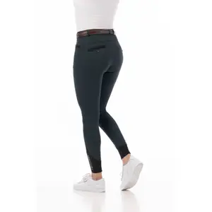 Pantaloni da equitazione da donna a media aderenza Equithème Safir image-1