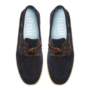 Chaussures bateau El Cielo Marin image-2